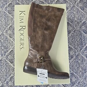 Kim Rogers Brown Knee-High Boots